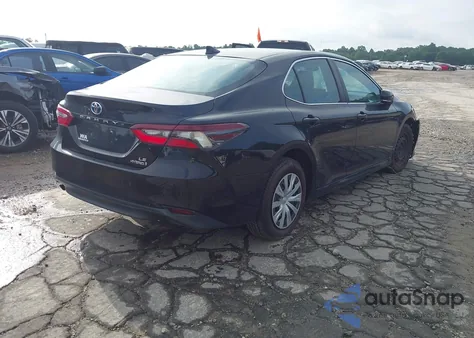 2021 Toyota Camry Le Hybrid z USA, uszkodzony, nr VIN 4T1C31AK3MU554394